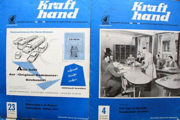 Preview: "Krafthand" Automobil-Zeitschrift 1958 sechs Ausgaben (11576)