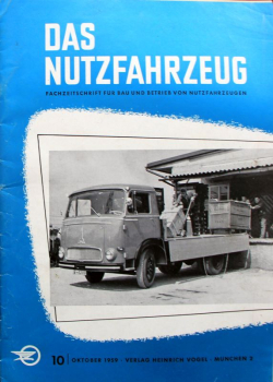 "Das Nutzfahrzeug" Lastwagen-Zeitschrift 1959 (11578)