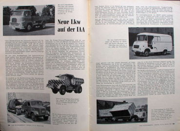Preview: "Das Nutzfahrzeug" Lastwagen-Zeitschrift 1959 (11578)