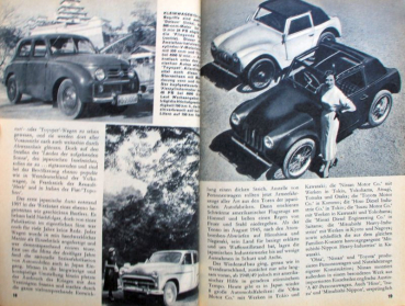 Preview: "Hobby - Das Magazin der Technik" 1955 Japan Autos Technik-Magazin (11564)