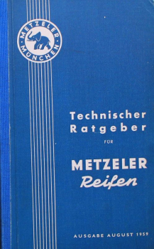 Metzeler Reifen "Technischer Ratgeber" Reifen-Handbuch 1959 (11561)