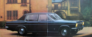 Preview: Opel Diplomat Modellprogramm 1971 Automobilprospekt (11569)
