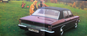Preview: Opel Diplomat Modellprogramm 1971 Automobilprospekt (11569)