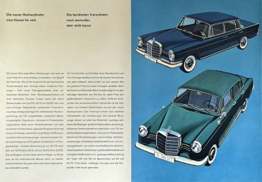 Preview: Mercedes-Benz Modellprogramm 1959 "Ein neues Programm für alle Wünsche" Automobilprospekt (0513)
