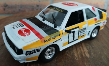 Polistil Audi Quattro Sport Rallye S 1 1984 Metallmodell (11579)