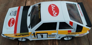 Preview: Polistil Audi Quattro Sport Rallye S 1 1984 Metallmodell (11579)