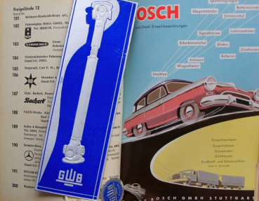 "Internationale Automobilausstellung" 1955 Automobil-Ausstellungskatalog Frankfurt (11620)