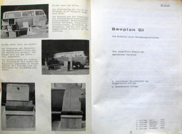 Preview: Syro "Volkswagen Camper Einrichtungen" Volkswagen T2 Transporter Camperhandbuch 1974 (11621)