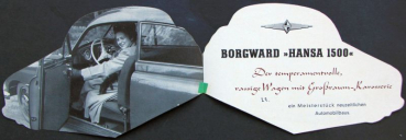 Preview: Borgward Hansa 1500 Modellprogramm 1951 Automobilprospekt (11628)