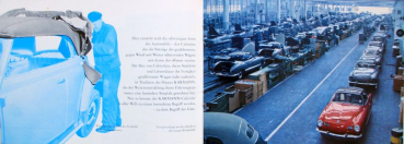 Preview: Karmann Karosserie Volkswagen Karmann-Ghia Modellprogramm 1958 Automobilprospekt (11627)