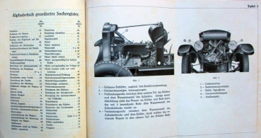 Preview: Opel 8/40 PS Sechszylinder 1928 Betriebsanleitung (11634)