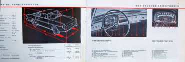 Preview: Renault Floride Caravelle Cabriolet 1963 Betriebsanleitung mit Ergänzung (11630)