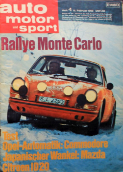 "Auto, Motor & Sport" Auto-Magazin 1969 (11668)