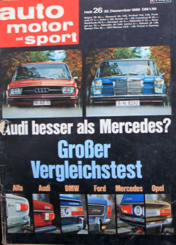 "Auto, Motor & Sport" Auto-Magazin 1969 (11665)