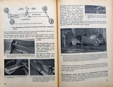 Preview: Döhl "Fachkunde für Kraftfahrzeugschlossere" Fahrzeug-Technik 1952 Band 1+2 (11659)