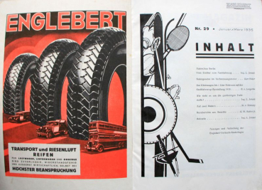 Preview: "Englebert Magazin" Reifen-Magazin 1935 (11661)