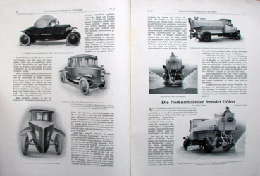 Preview: "Deutsche Fahrzeug-Technik" Fahrzeug-Karosseriemagazin 1922 (11657)