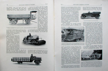 Preview: "Deutsche Fahrzeug-Technik" Fahrzeug-Karosseriemagazin 1922 (11657)