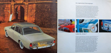 Preview: Ford Taunus 17 M Modellprogramm 1965 Automobilprospekt (11672)