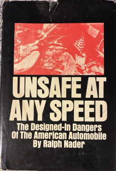 Nader "Unsafe at any speed" Amerikanische Automobil-Historie 1965 (11677)