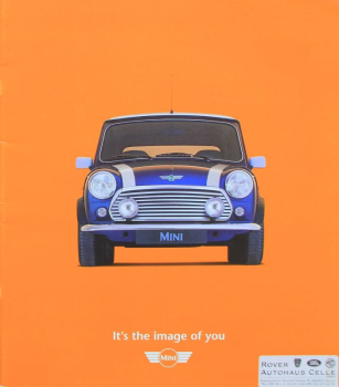 Rover Mini Modellprogramm 1999 "It's the image of you" Automobilprospekt (11684)