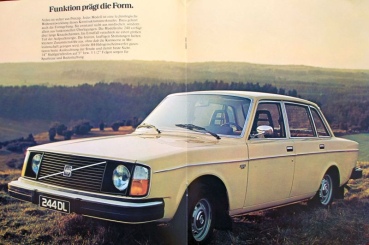 Preview: Volvo 242 - 244 Modellprogramm 1976 Automobilprospekt (11683)