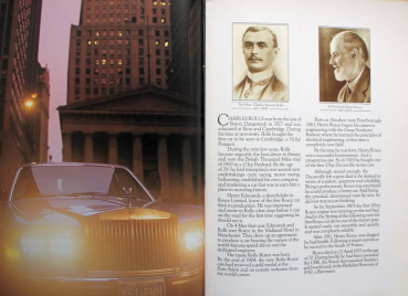 Preview: Bilek "Rolls-Royce - Makers of the best car in the world" Rolls-Royce Historie 1982 (11693)