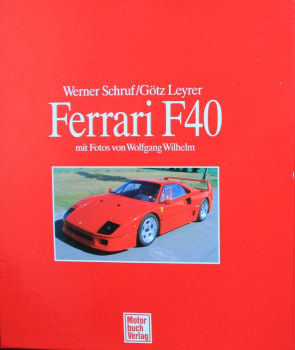 Schruf "Ferrari F 40" Ferrari Historie 1995 (11694)
