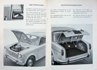 Preview: Fiat 1100 D 1962 Betriebsanleitung (11708)