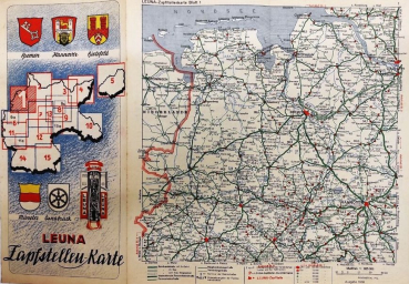 Preview: Leuna Zapfstellen-Atlas Ausgabe 1939 (11717)
