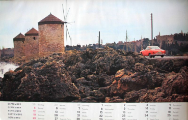 Preview: Volkswagen Modellprogramm 1971 Jahreskalender (11755)