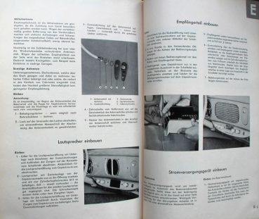 Preview: Volkswagen Käfer Reparatur-Leitfaden 1952 Originalordner (11754)