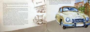 Preview: Skoda 1200 Modellprogramm 1953 Automobilprospekt (11795)