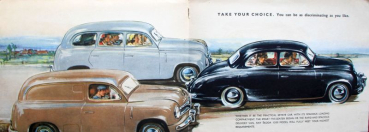 Preview: Skoda 1200 Modellprogramm 1953 Automobilprospekt (11795)