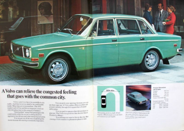 Preview: Volvo 140 Modellprogramm 1971 Automobilprospekt (11769)