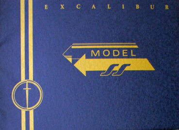 Excalibur SS Modellprogramm 1971 Automobilprospekt (11788)