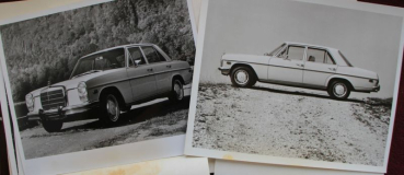 Preview: Mercedes-Benz Modellprogramm 1970 Automobil-Pressemappe (11778)