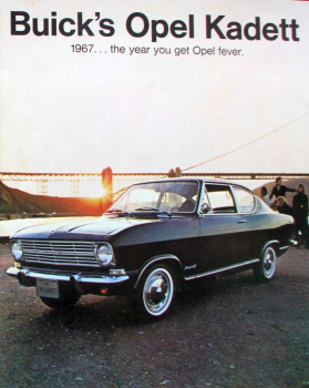 Opel Kadett Modellprogramm 1967 Automobilprospekt (11744)