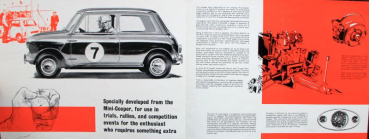 Preview: Austin Mini-Cooper S Type Modellprogramm 1965 Automobilprospekt (11734)