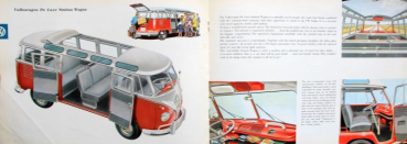 Preview: Volkswagen T1 Transporter Sambabus 1962 Automobilprospekt (11774)