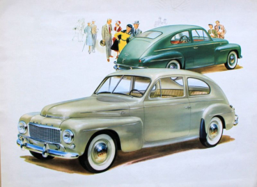 Preview: Volvo 544 Modelprogram 1956 Carbrochure (8116)