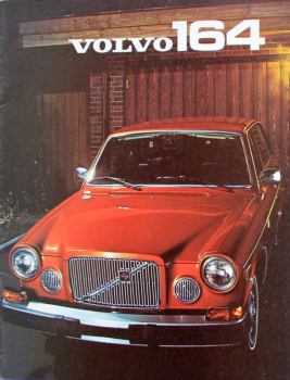 Volvo 164 Modellprogramm 1975 Automobilprospekt (11768)