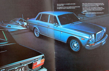 Preview: Volvo 164 Modellprogramm 1975 Automobilprospekt (11768)