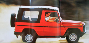 Preview: Mercedes-Benz 240 GD - 280 GE Geländewagen Modellprogramm 1984 Automobilprospekt (11782)