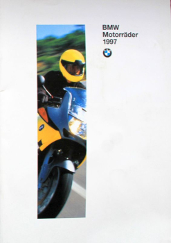 BMW Motorräder Modellprogramm 1997 Motorradprospekt (11786)
