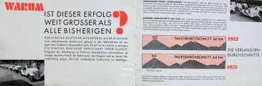 Preview: Adler Trumpf Modellprogramm 1933 "200 km Alpenfahrt" Automobilprospekt (11798)