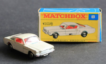 Matchbox Lesney Ford Mustang 1967 Metallmodell in Originalbox (4281)