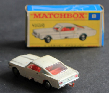 Preview: Matchbox Lesney Ford Mustang 1967 Metallmodell in Originalbox (4281)