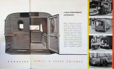 Preview: Citroen 2 CV 250 Kg Fourgonnette Modellprogramm 1958 Automobilprospekt (11745)