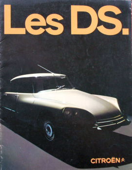 Citroen DS Modellprogramm 1970 Automobilprospekt (11746)